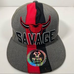 Top Level Chicago Bulls 23 Jordan Snapback Hat